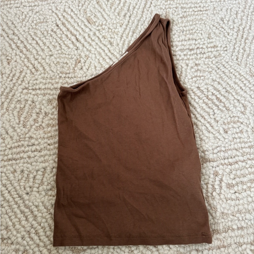 Madewell Brown Knit Top